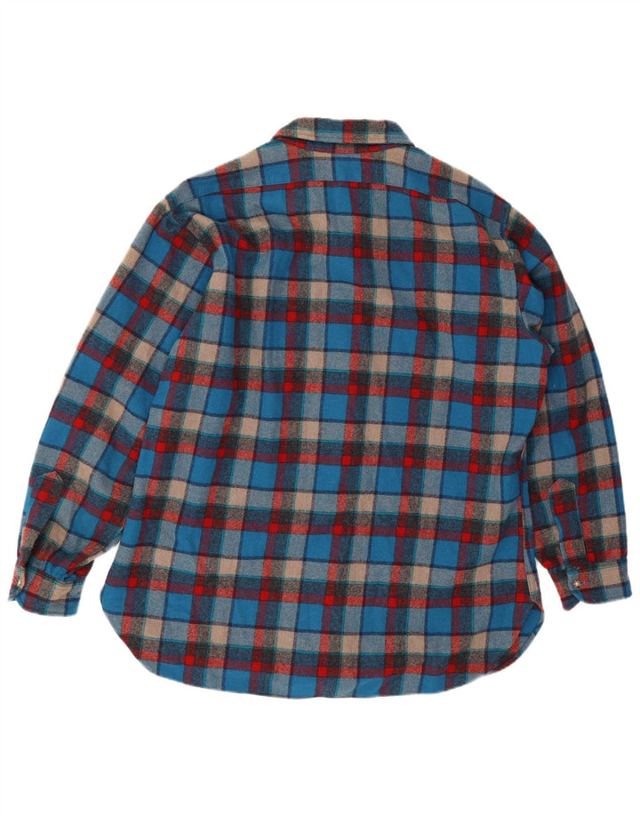 Cămașă pentru bărbați Pendleton Lumberjack XL Blue Check Lână virgină