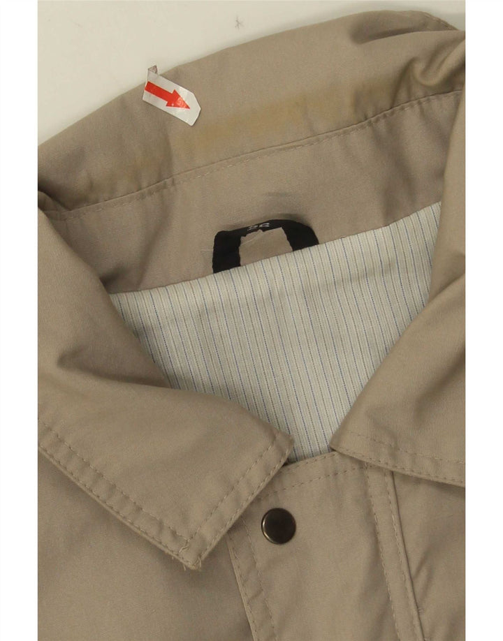 C & A Bomber Jacket pentru bărbați UK 40 mare, gri, poliester