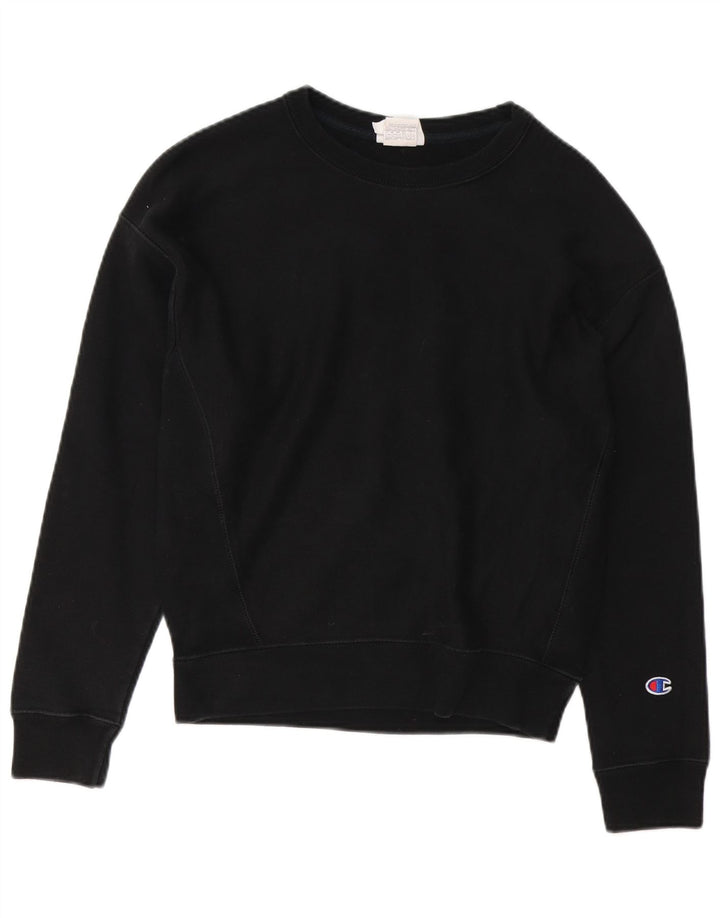 Pulover pentru damă CHAMPION Pulover UK 14 Bumbac mediu negru