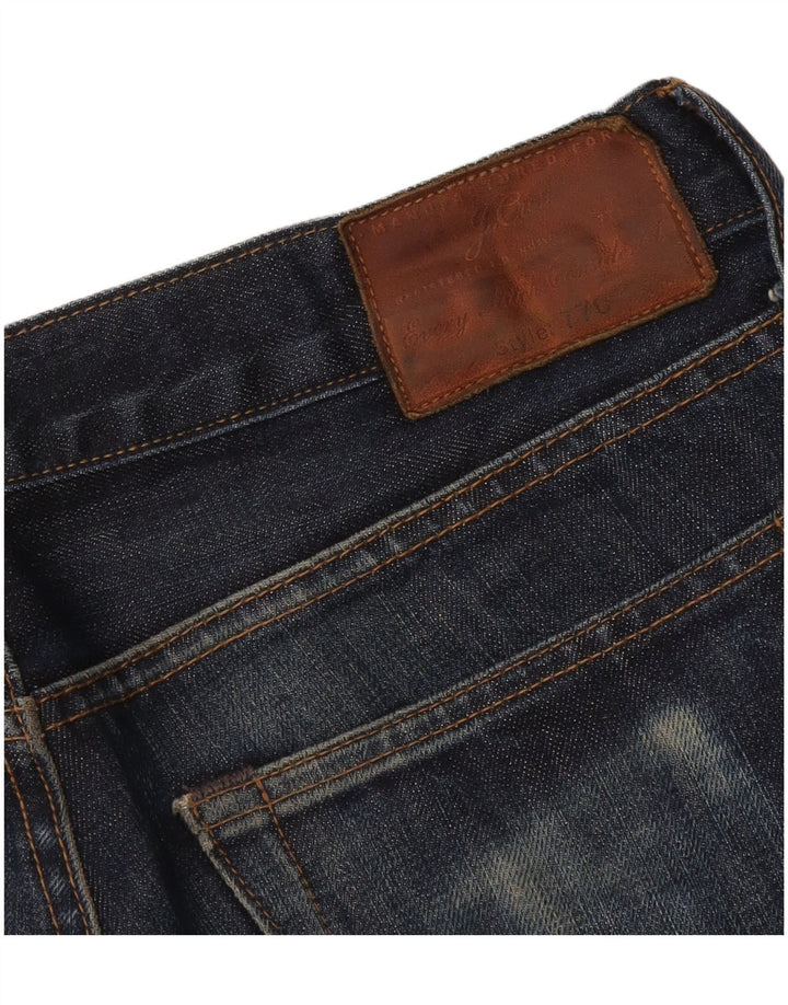 J. CREW Blugi 770 drepti pentru bărbați W34 L30 bleumarin