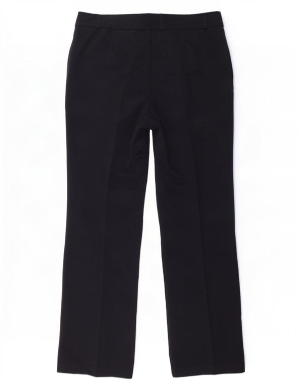 Pantaloni casual pentru femei Marks & Spencer UK 12 Medium W32 L30 Bleumarin