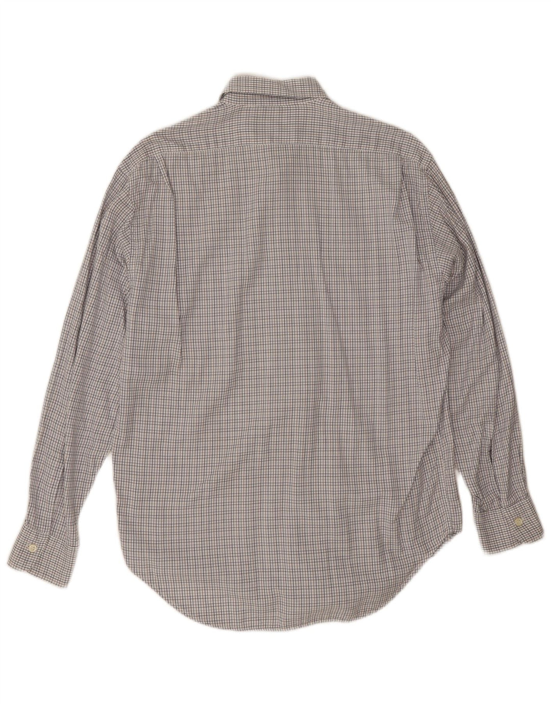 Cămașă pentru bărbați Henry Cottons Mărimea 39 15 1/2 Medium Gri Gingham
