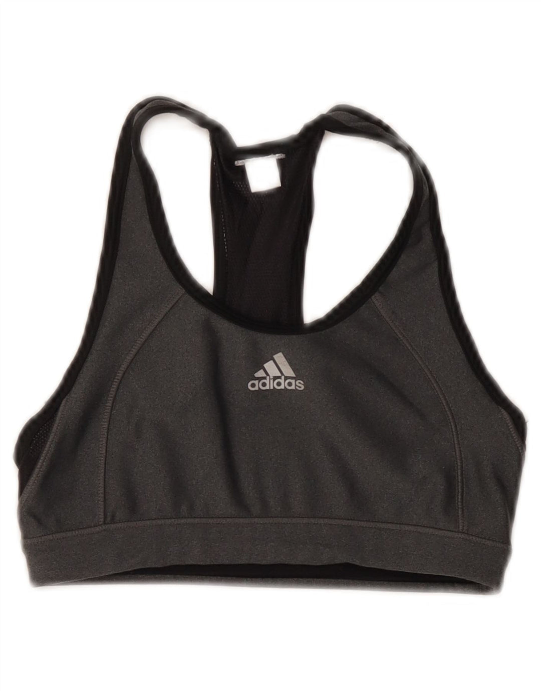 Sutien sport pentru femei Adidas Graphic Vest Top Mic Gri