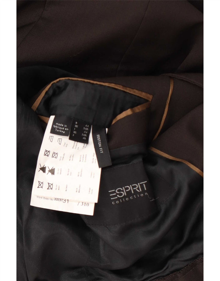 Jachetă Blazer pentru bărbați Esprit 1 Button UK 34 XS Lână maro
