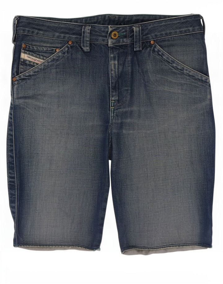 Pantaloni scurți din denim pentru femei Diesel W32 Large Blue