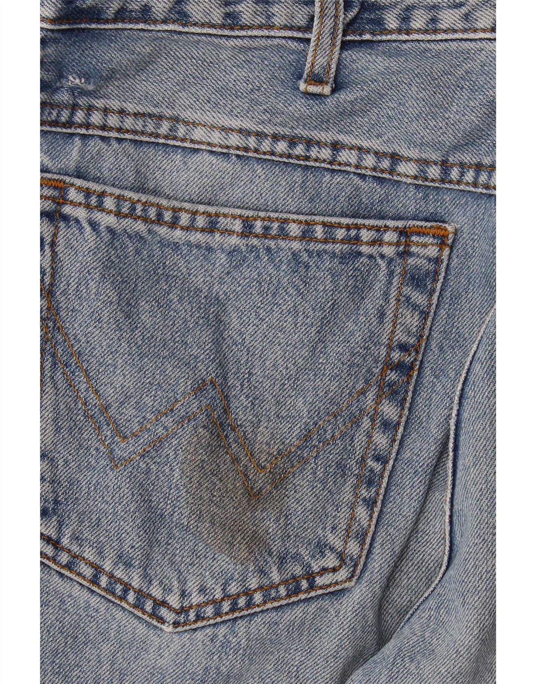 Blugi drepte pentru bărbați Wrangler Texas W33 L32 Bumbac albastru
