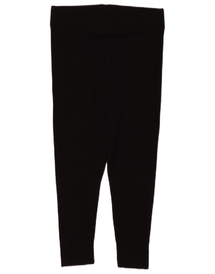 Leggings pentru femei Marks & Spencer UK 14 mare, negru, viscoză