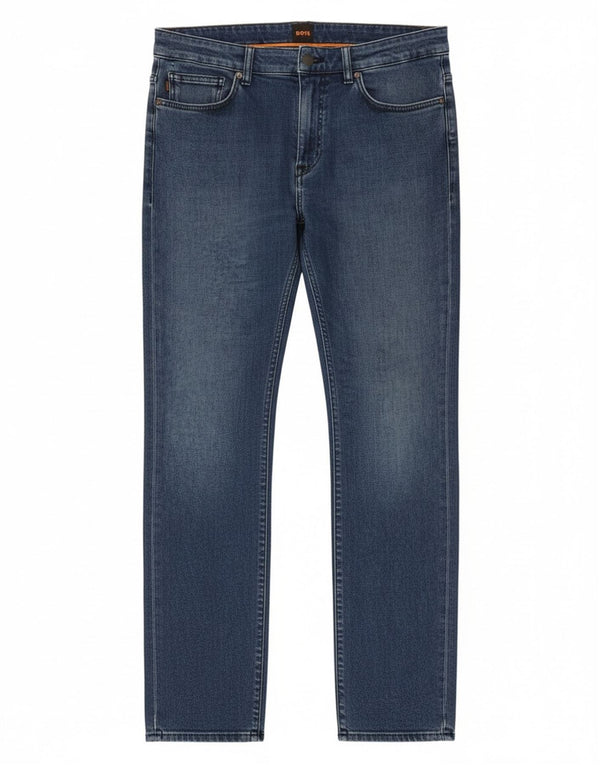 Blugi slim pentru bărbați Hugo Boss W32 L34 Bumbac albastru