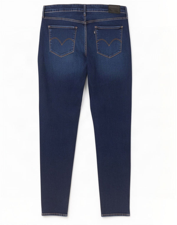 Blugi super skinny pentru femei Levi's 310 Shaping US 18 2XL W36 L29 bleumarin