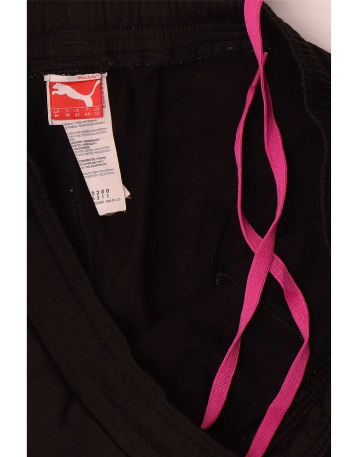 Pantaloni de trening Puma pentru femei UK 12 Poliester mediu negru
