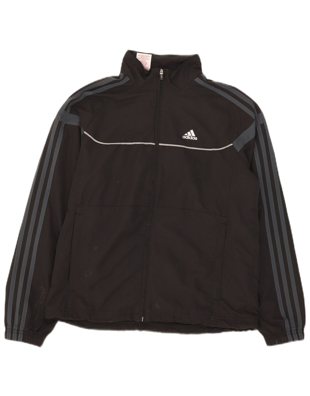 Jachetă de top pentru trening Climalite Adidas băieți 13-14 ani poliester gri