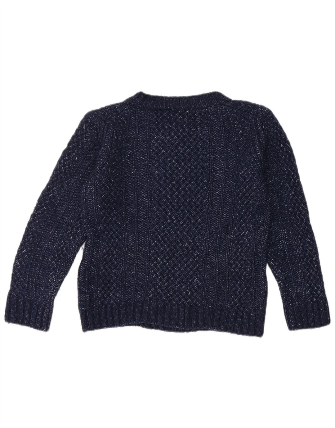 Pulover pentru femei Massimo Dutti, cu gât de barcă, UK 12 Medium Bleumarin