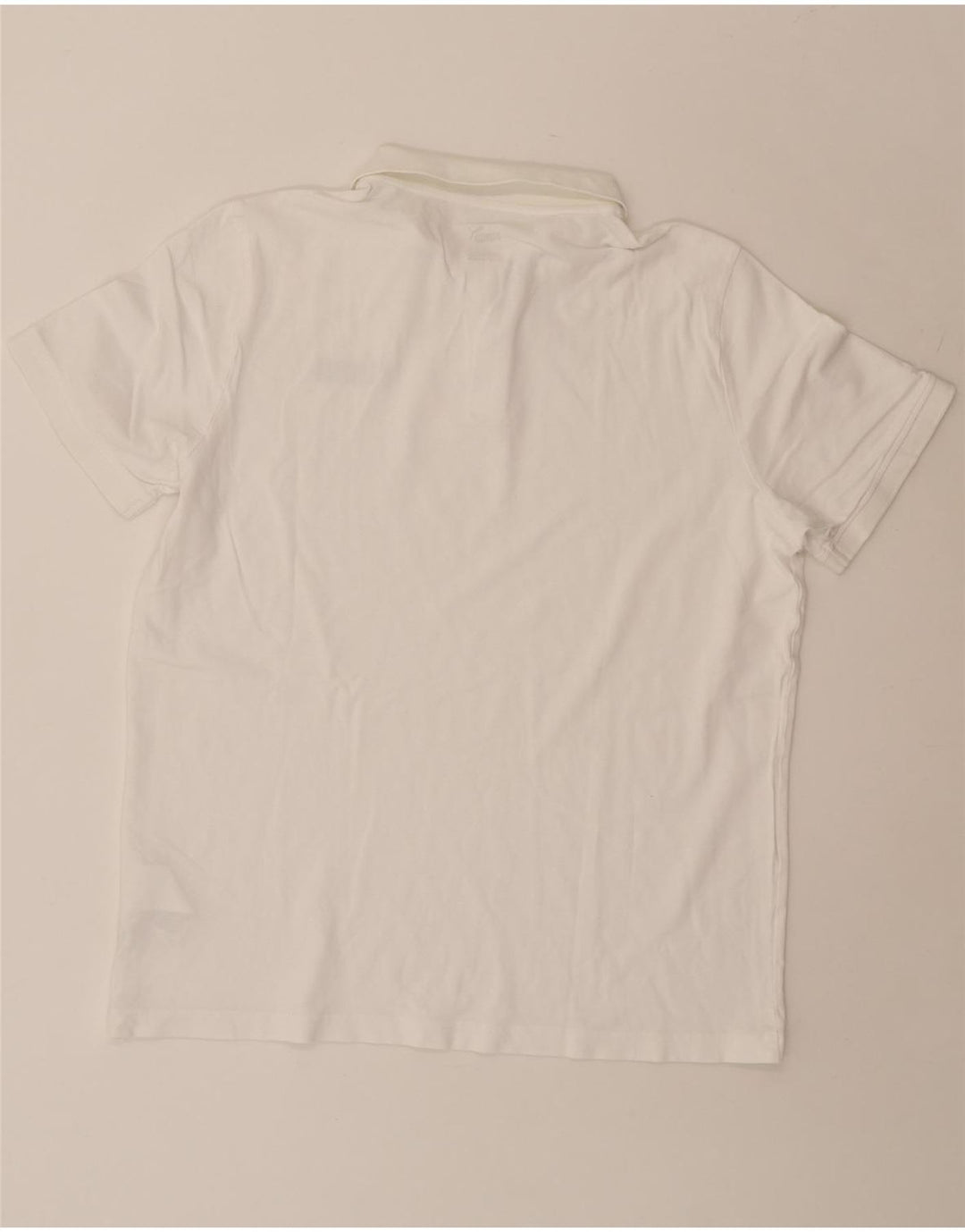 Tricou polo PUMA pentru bărbați, mare, alb, din bumbac