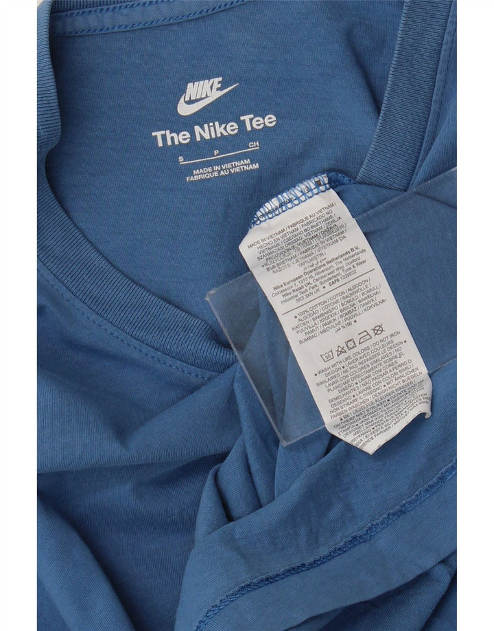 Tricou pentru bărbați Nike Top mic, albastru, bumbac