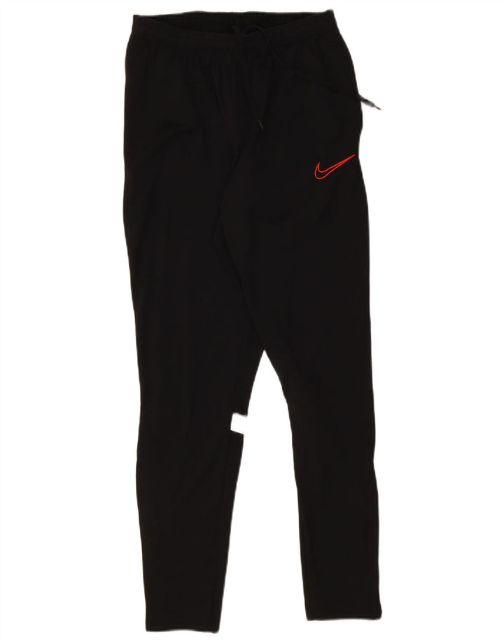 Pantaloni de trening Nike Dri Fit pentru bărbați, negru mediu, poliester color bloc