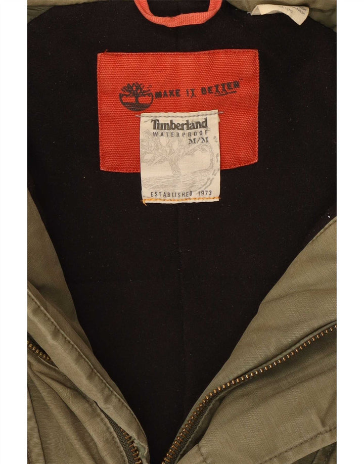 Jachetă parka cu glugă Timberland pentru bărbați UK 38 Medium Khaki