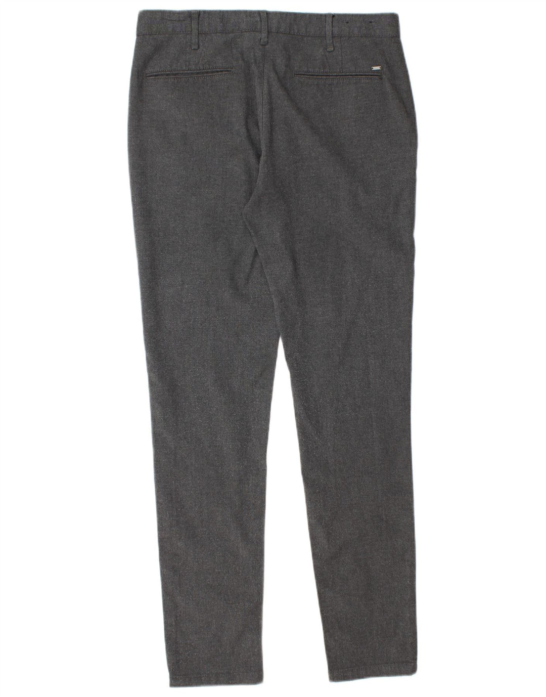 Pantaloni chino slim pentru bărbați Zara EU 40 Mediu L31 L30 Poliester gri