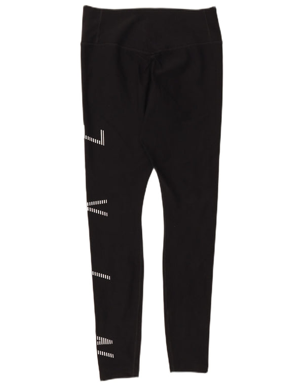 Leggings Nike Dri Fit Graphic pentru femei UK 12 Medium Black