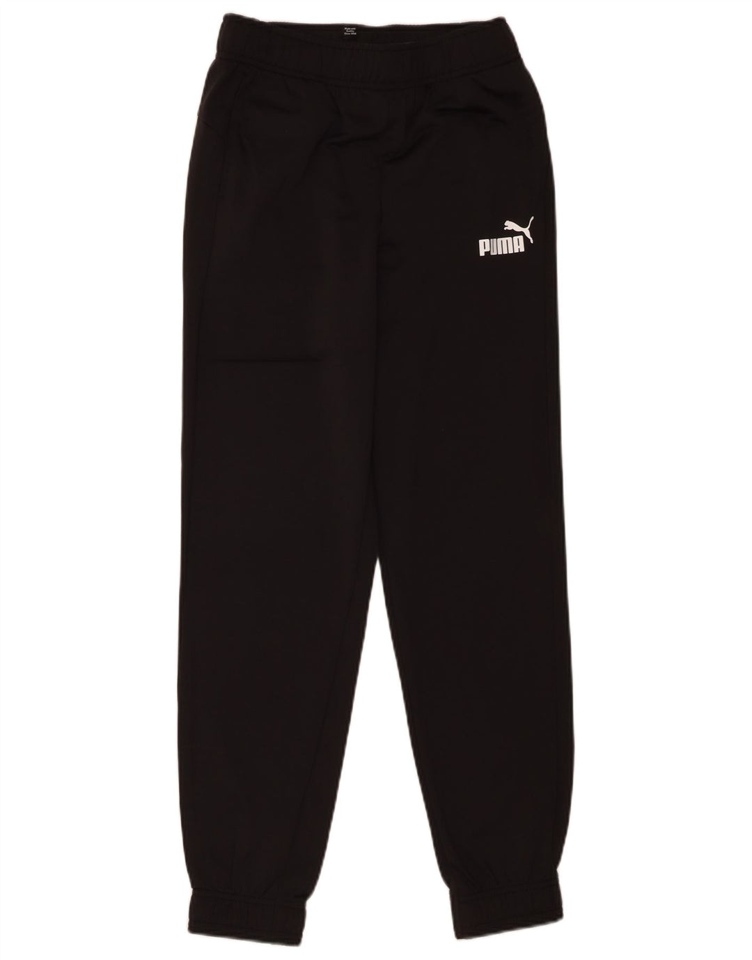 Puma Băieți Pantaloni Trening Pantaloni Joggeri 13-14 Ani Poliester Negru