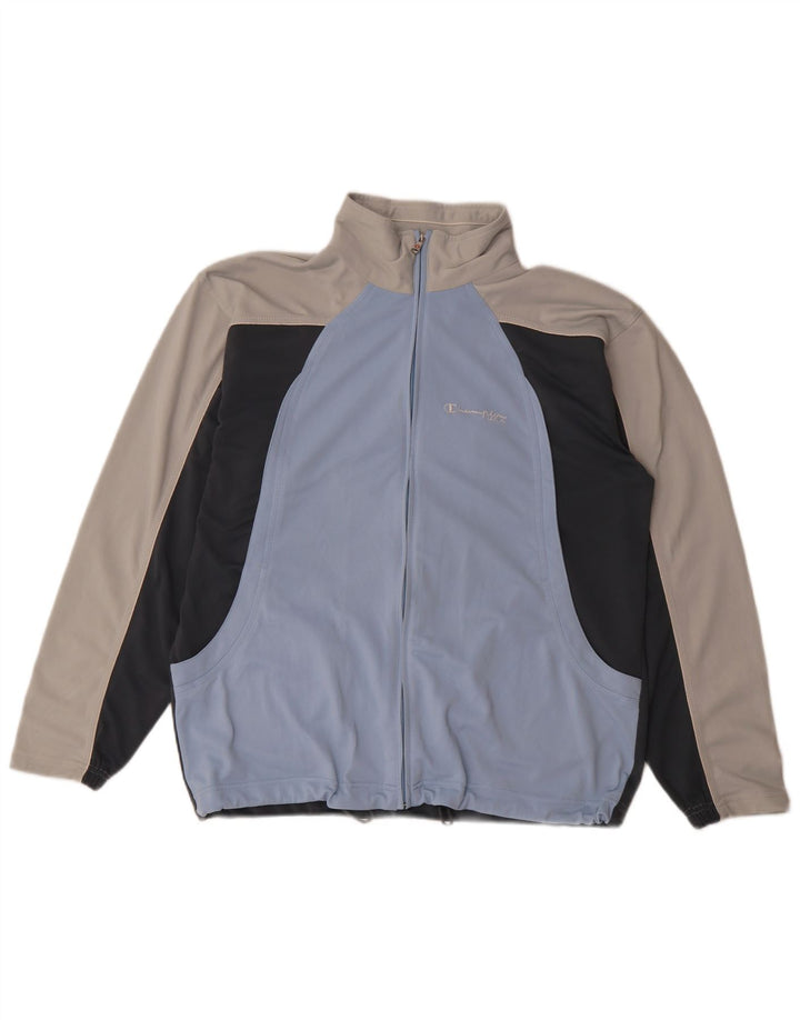 Trening complet pentru bărbați Champion Medium Black Colorblock Poliester