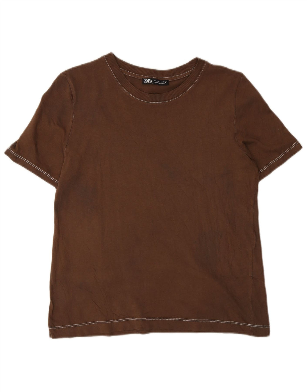 Tricou pentru femei Zara UK 10 Mic Maro