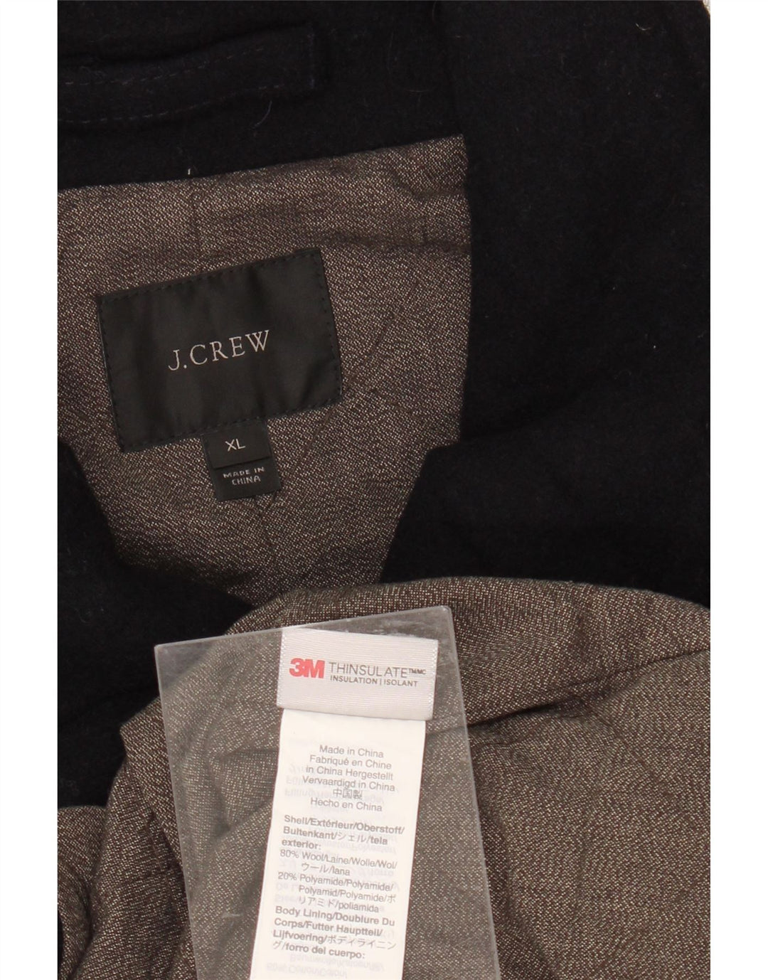 Jaton pentru bărbați J. CREW UK 42 XL Lână bleumarin