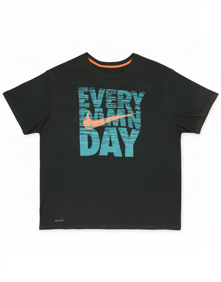Tricou grafic pentru bărbați Nike Top 2XL Poliester verde