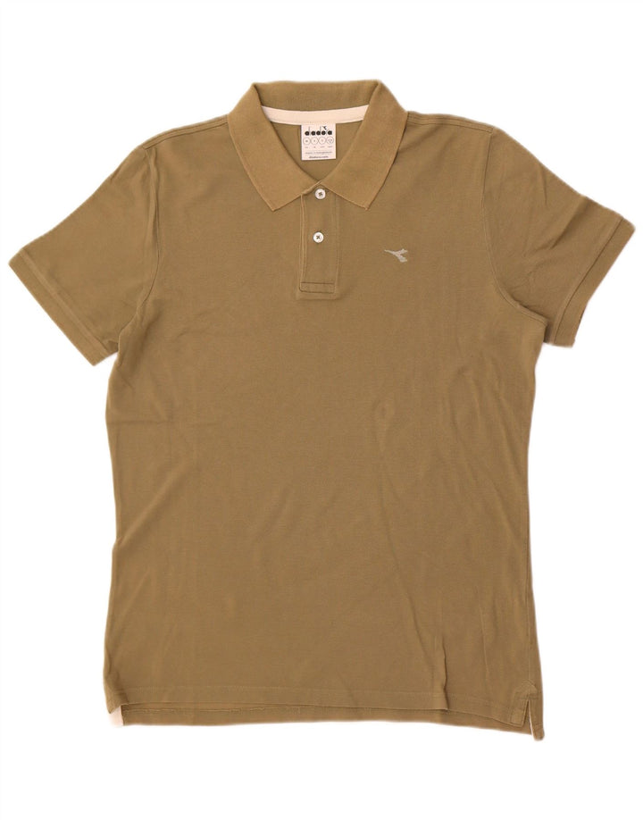 Tricou polo pentru bărbați Diadora Mic Kaki