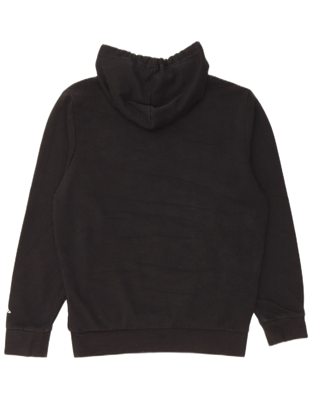 Pulover Kappa pentru femei, cu capota, negru mediu, bumbac