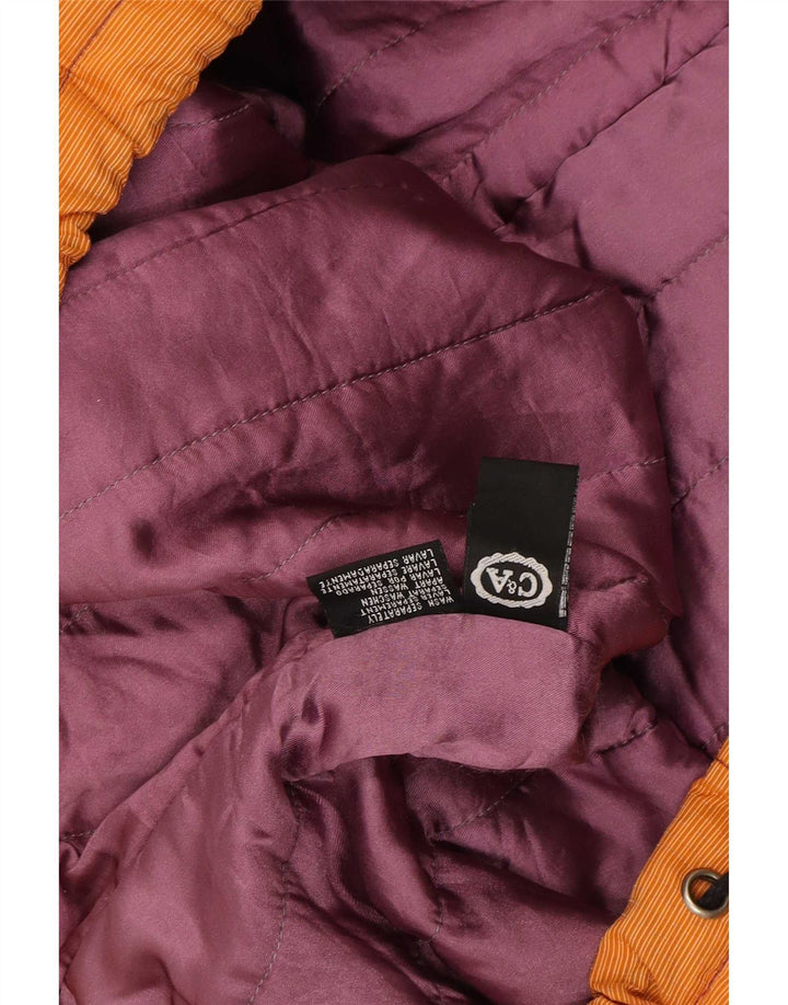Jachetă de schi pentru bărbați C&A UK 36 Mic portocaliu Colorblock Nylon