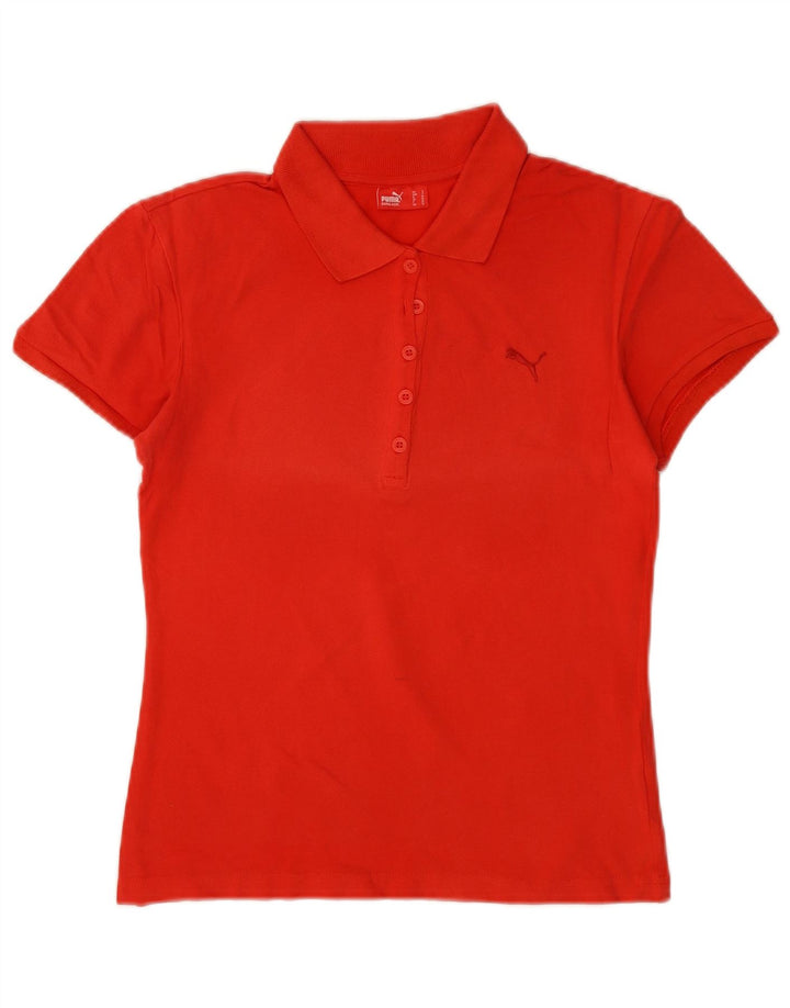Tricou polo PUMA pentru femei UK 10 Small Red