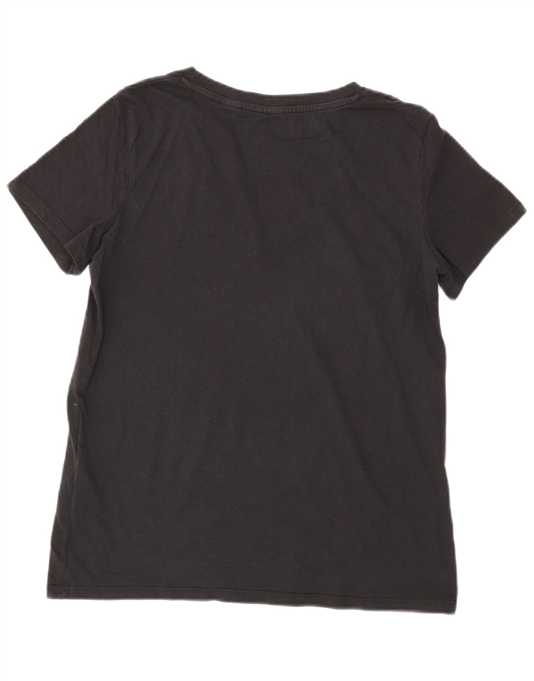 LEVI'S Womens Oversized T-Shirt Top UK 10 Small Black Cotton