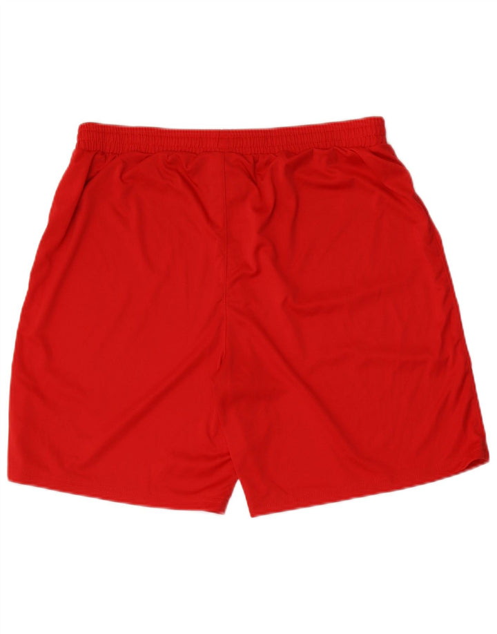 Pantaloni scurți sport Joma pentru bărbați, poliester roșu mare