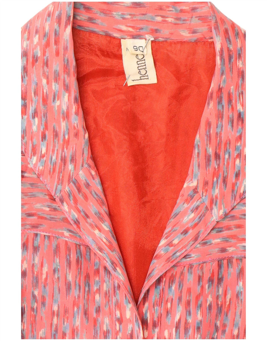 Rochie de bază fără mâneci Hennes pentru femei UK 14 Medium roz în dungi