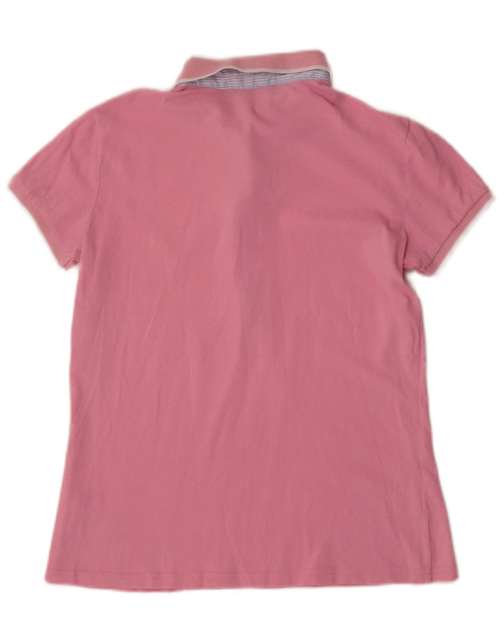 Tricou polo Blauer pentru femei UK 12 Roz mediu