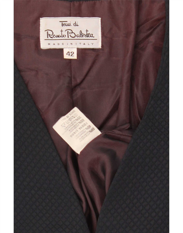 Jachetă Bolero pentru femei Renato Balestra IT 42 Medium Bleumarin Argyle/Diamond