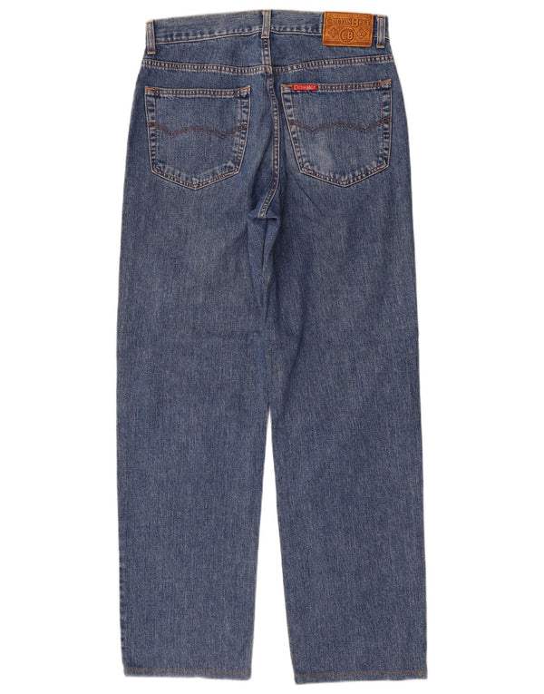 Cotton Belt Mens Tapered Jeans W34 L33 Blue