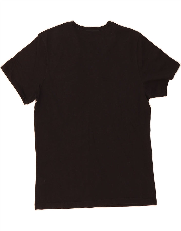 HUGO BOSS Mens T-Shirt Top Medium Black Cotton Vintage Hugo Boss and Second-Hand Hugo Boss from Messina Hembry 