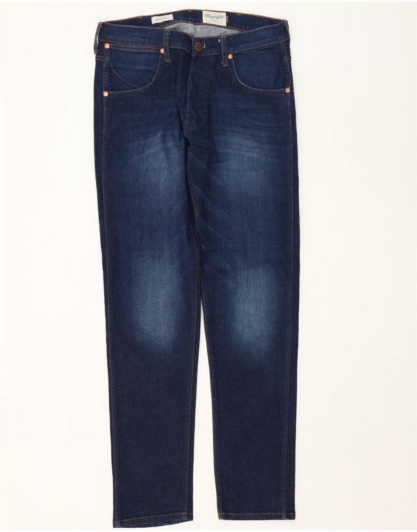 Blugi pentru bărbați Wrangler Colton Slim W31 L34 Bumbac bleumarin