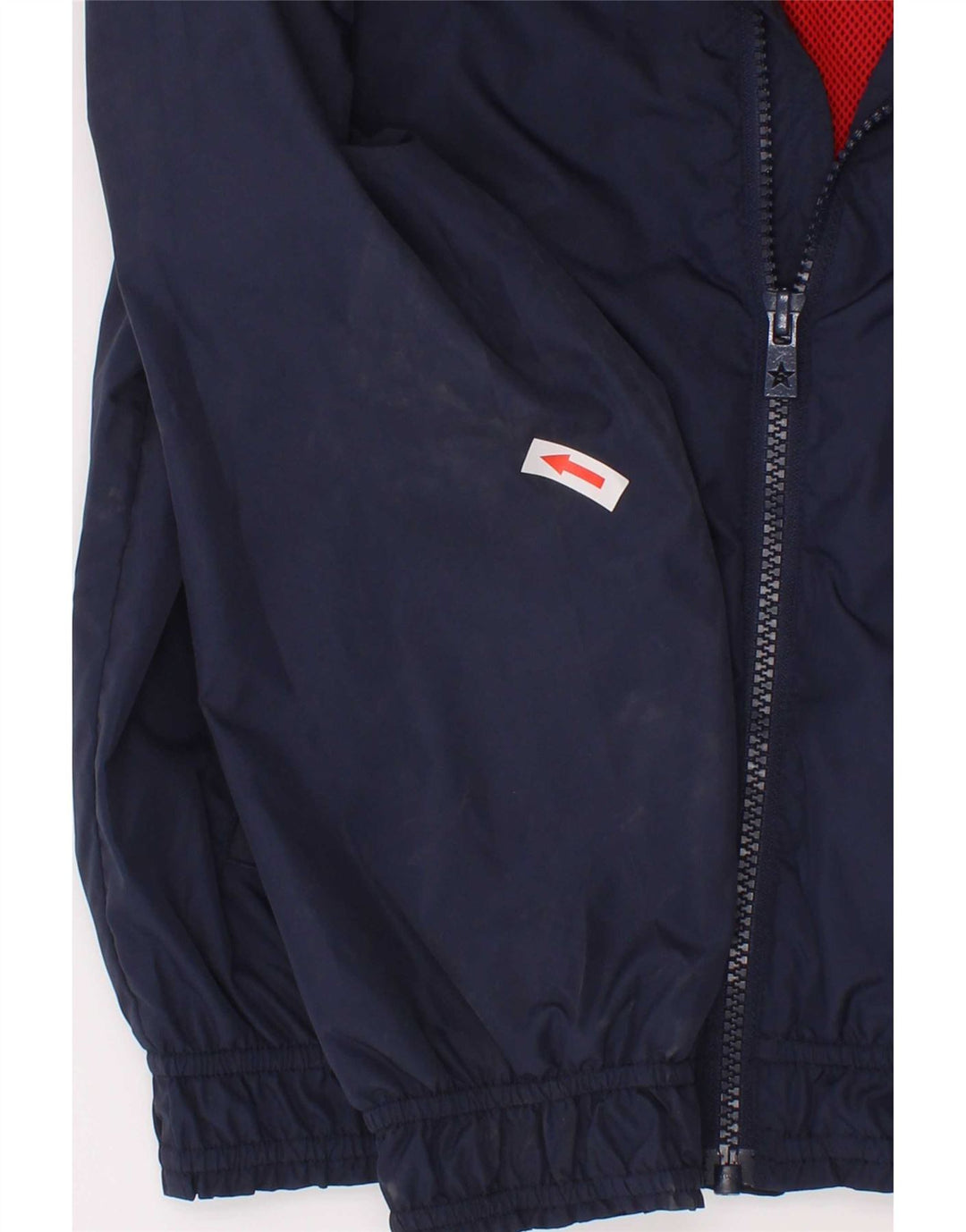 Jachetă bomber cu glugă Tommy Hilfiger pentru băieți, 7-8 ani, poliester bleumarin