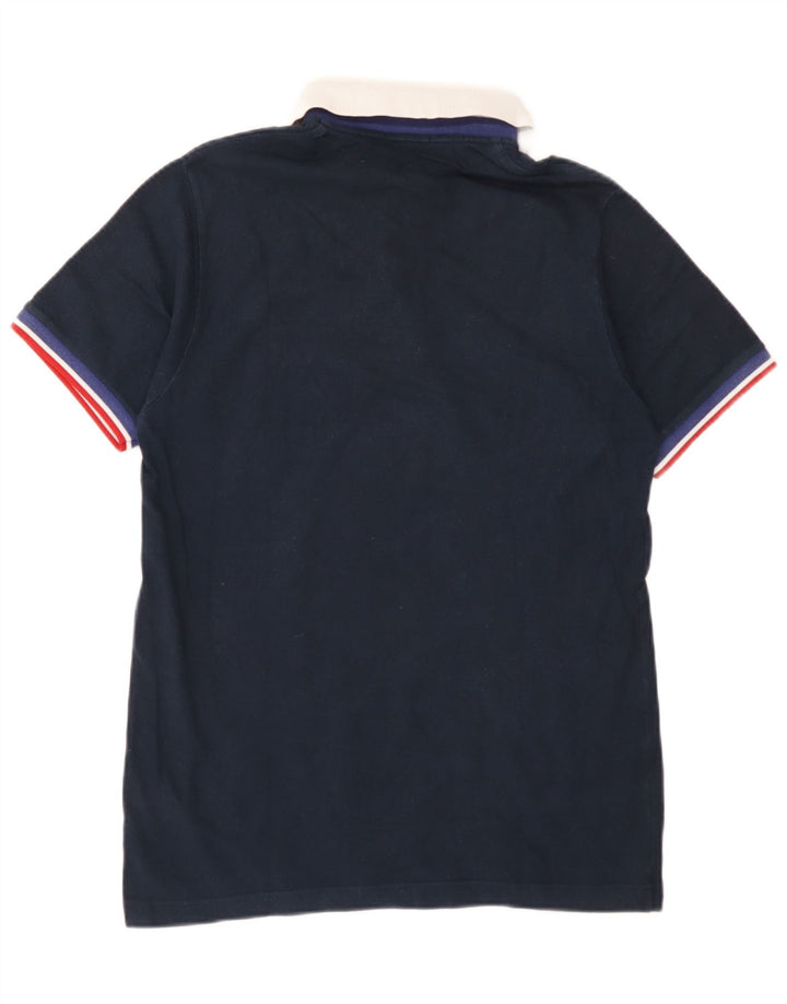 Cămașă polo Fred Perry pentru băieți 15-16 ani, bumbac bleumarin