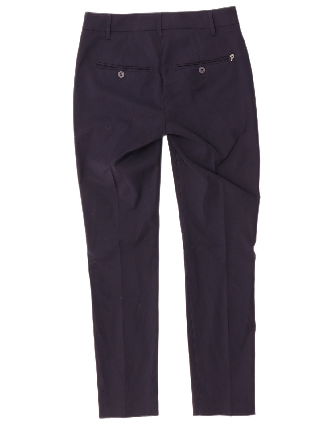 Dondup Pantaloni subțiri pentru femei L25 L27 Poliester bleumarin