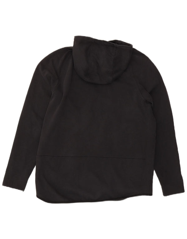 Pulover Nike pentru bărbați, cu fermoar, XL, bumbac, negru