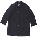 UPTOBE Womens Trench Coat IT 44 Medium Black Polyester Vintage UPTOBE and Second-Hand UPTOBE from Messina Hembry 