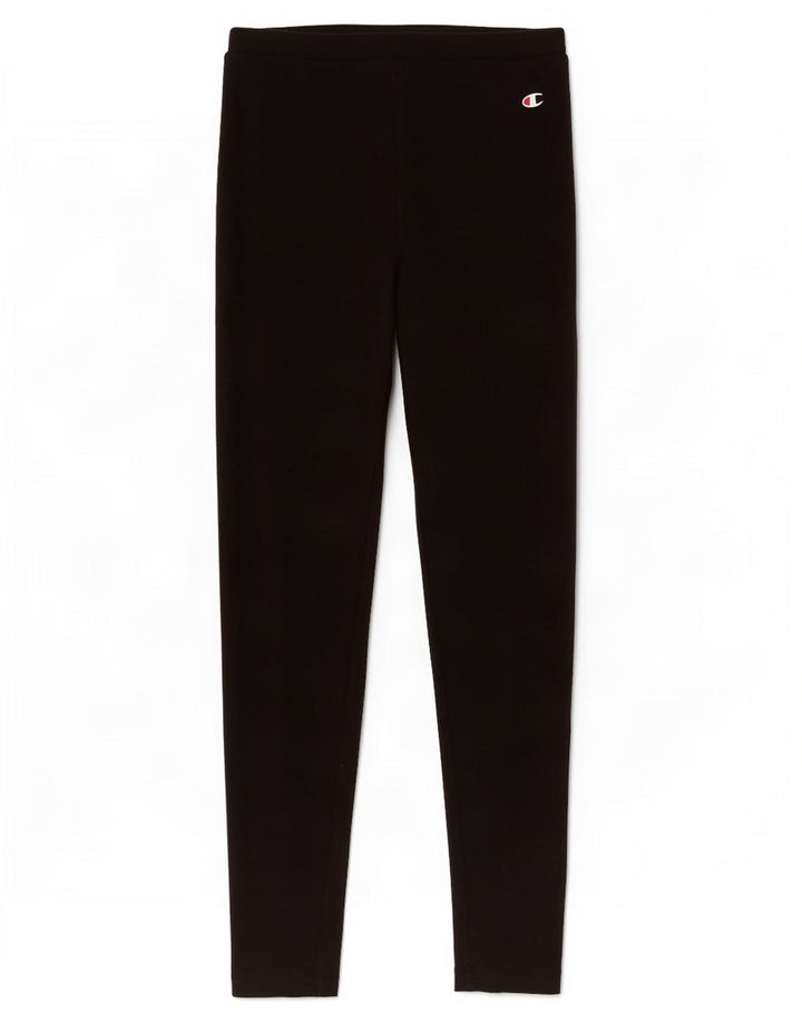 Leggings pentru femei Champion UK 8 Small Black Bumbac