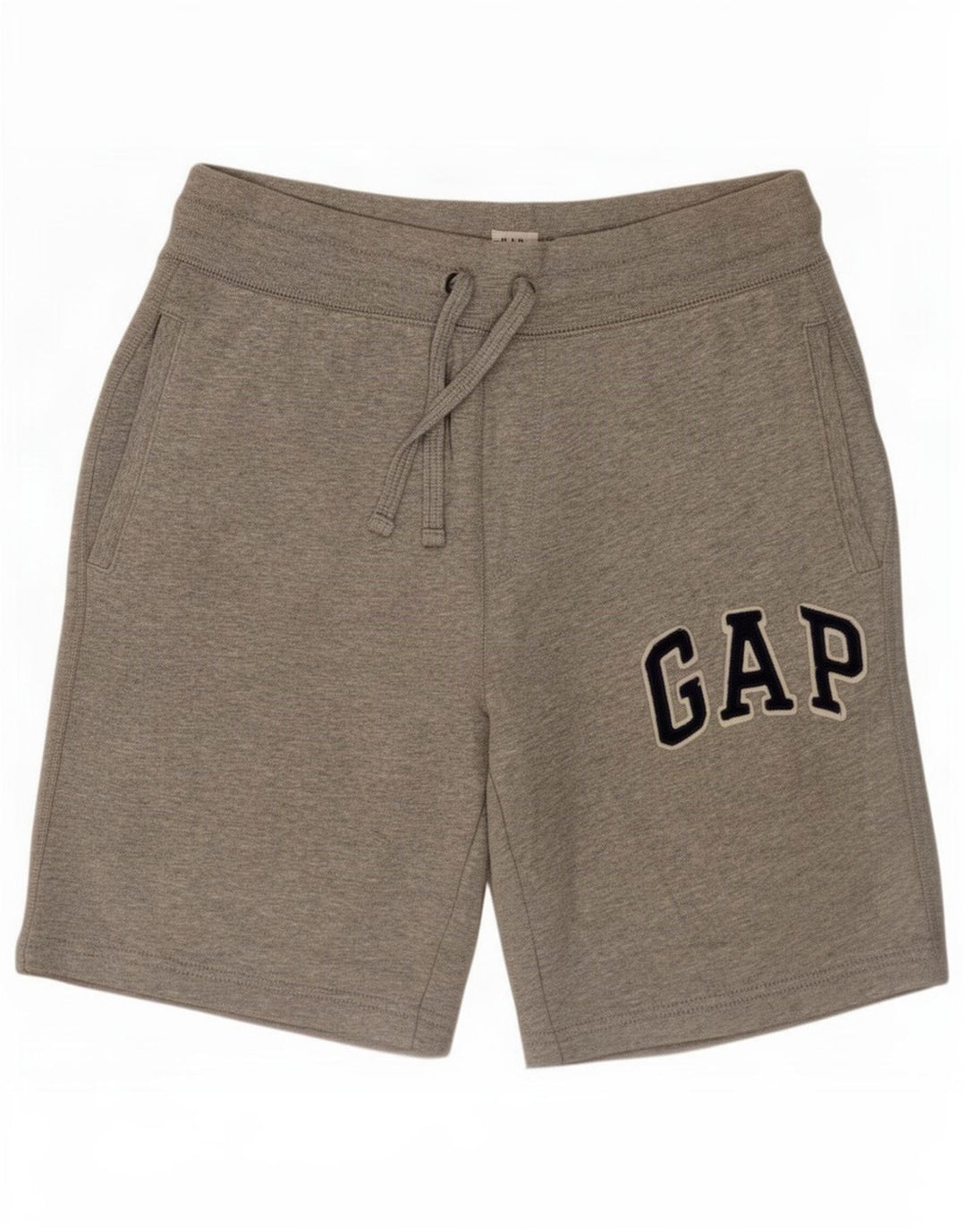 Pantaloni scurti sport grafic Gap pentru bărbați, bumbac gri mic