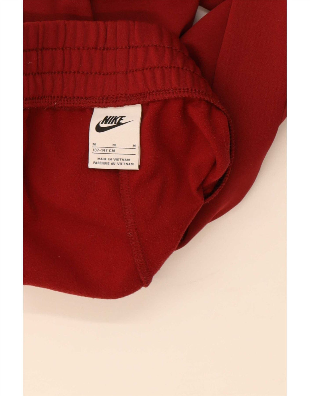 Pantaloni de trening Nike pentru băieți Pantaloni de jogging 10-11 ani Poliester roșu mediu