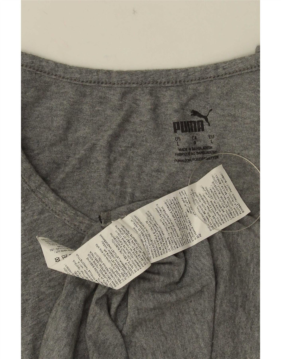 Vestă grafică pentru bărbați Puma, mare, gri bumbac