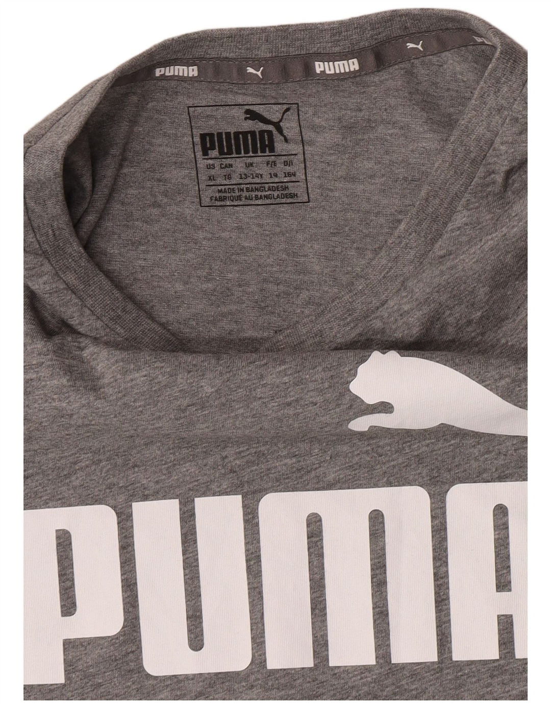 Vestă cu grafică Puma pentru băieți, 13-14 ani, gri pete