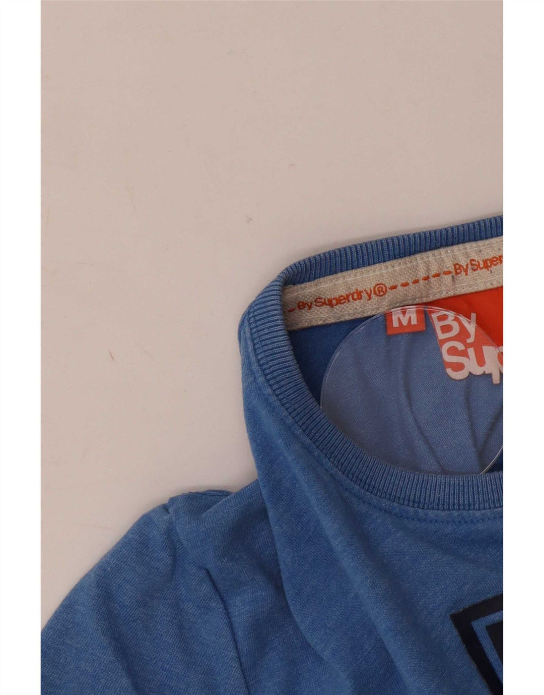 Tricou grafic pentru bărbați Superdry Top Medium Blue Poliester
